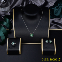 925 Silver Thin Chain Jewelry Set