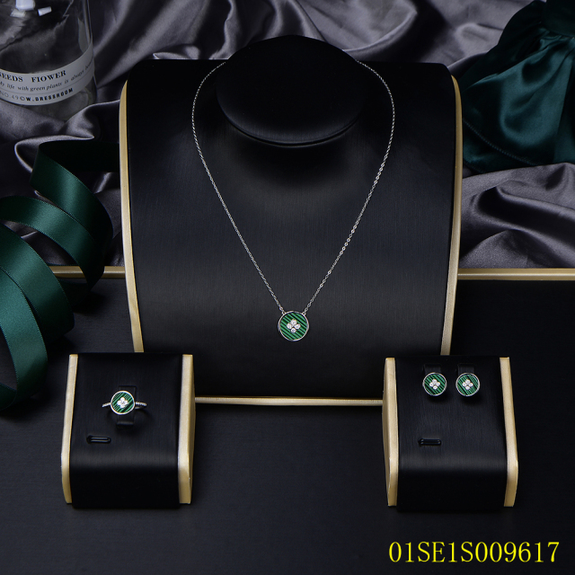 925 Silver Thin Chain Jewelry Set