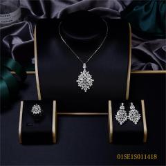 925 Silver Thin Chain Jewelry Set