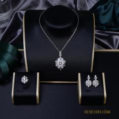 925 Silver Thin Chain Jewelry Set