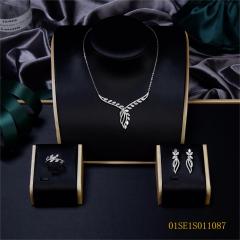 925 Silver Thin Chain Jewelry Set
