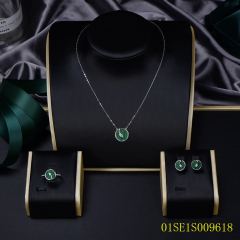 925 Silver Thin Chain Jewelry Set