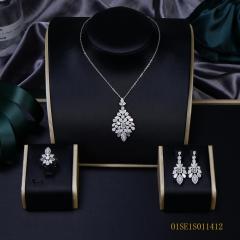925 Silver Thin Chain Jewelry Set