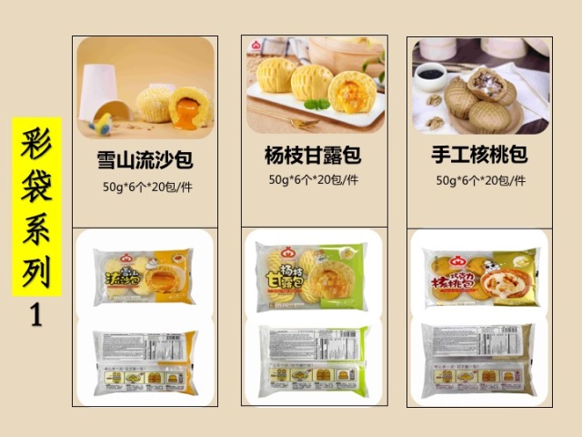 中式面点（冷冻）系列（彩袋包装）15sku