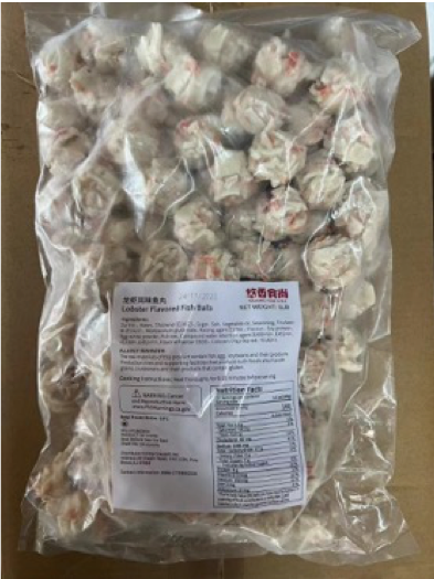 鱼糜丸子（冷冻）8sku