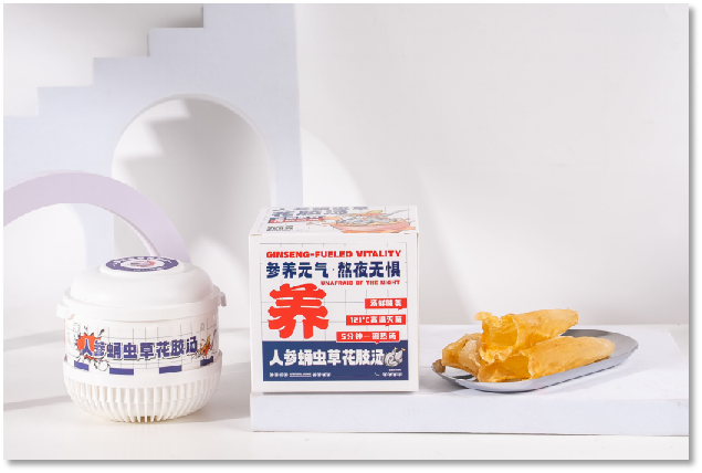 人参蛹虫草花胶汤