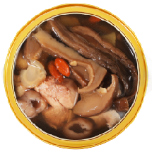 西洋参松茸菌菇鸡汤