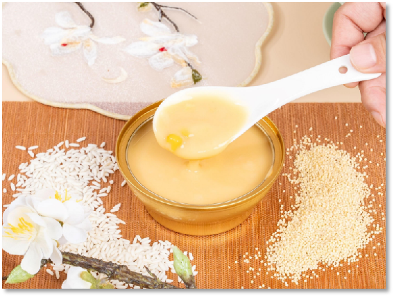 金玉满堂米露碗