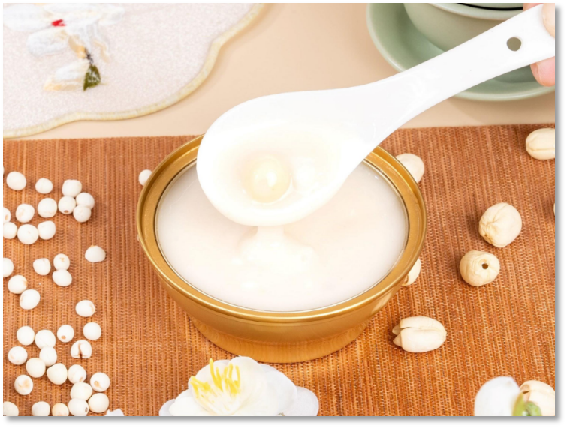 杏仁草本米露碗