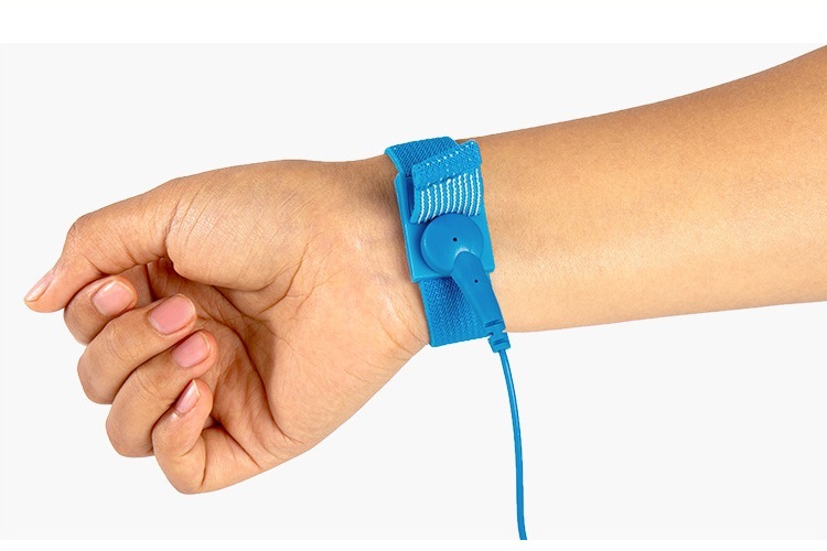 ESD anti-static wrist strap PU/PVC cable