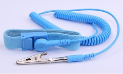 ESD anti-static wrist strap PU/PVC cable