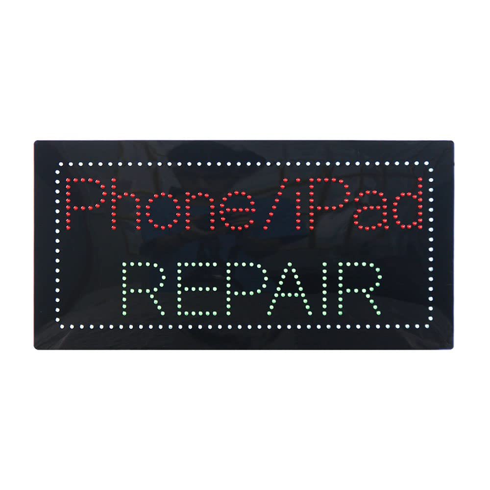 LED light sign for mobile phone repair shop