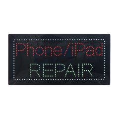 LED light sign for mobile phone repair shop