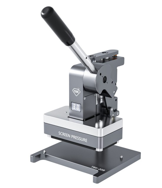 iPhone screen pressure holding machine