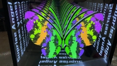 LED animal display light sign stand outside customization