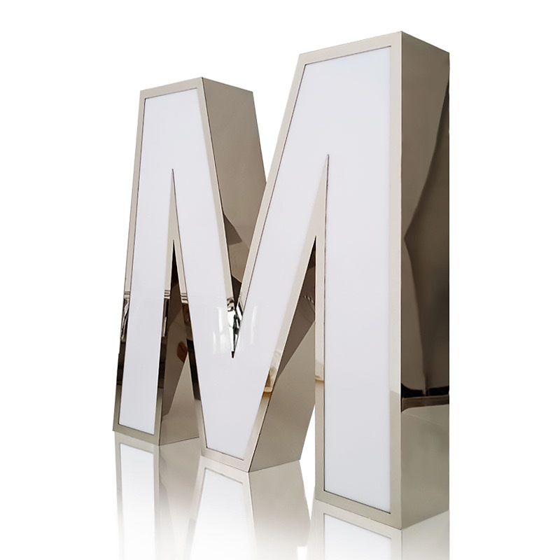 LED luminous character lightbox sign customization