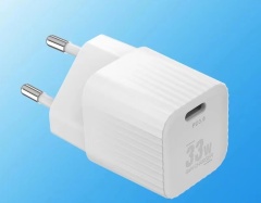 GaN PD 33W Type C adapter charger EU plug