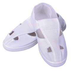 Anti static ESD cleanroom shoes PVC/PU/SPU sole canvas shoes
