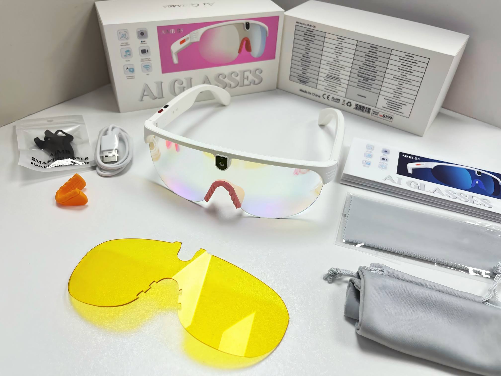 AI smart glasses AIMB G5
