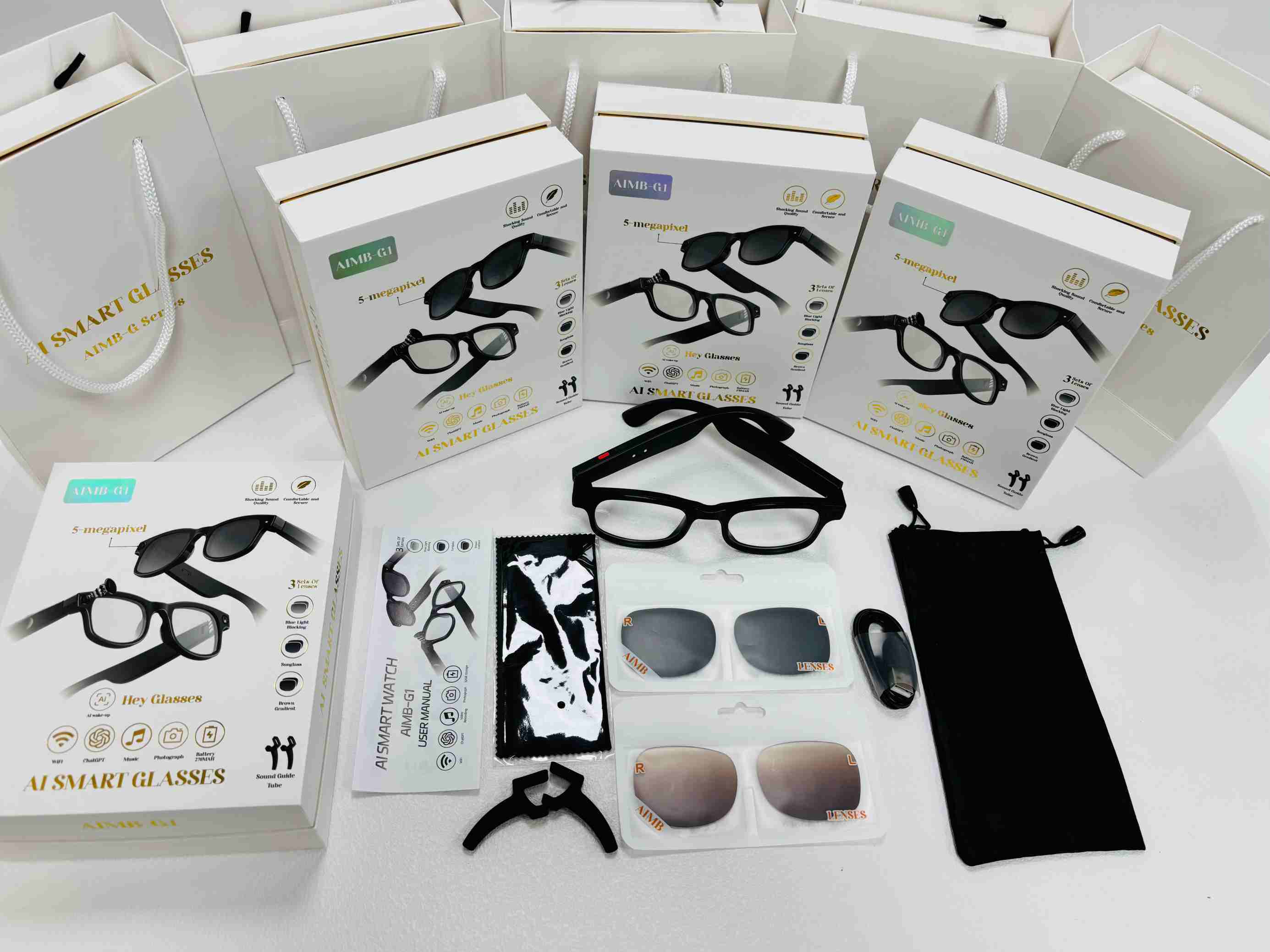 AI smart glasses AIMB G1