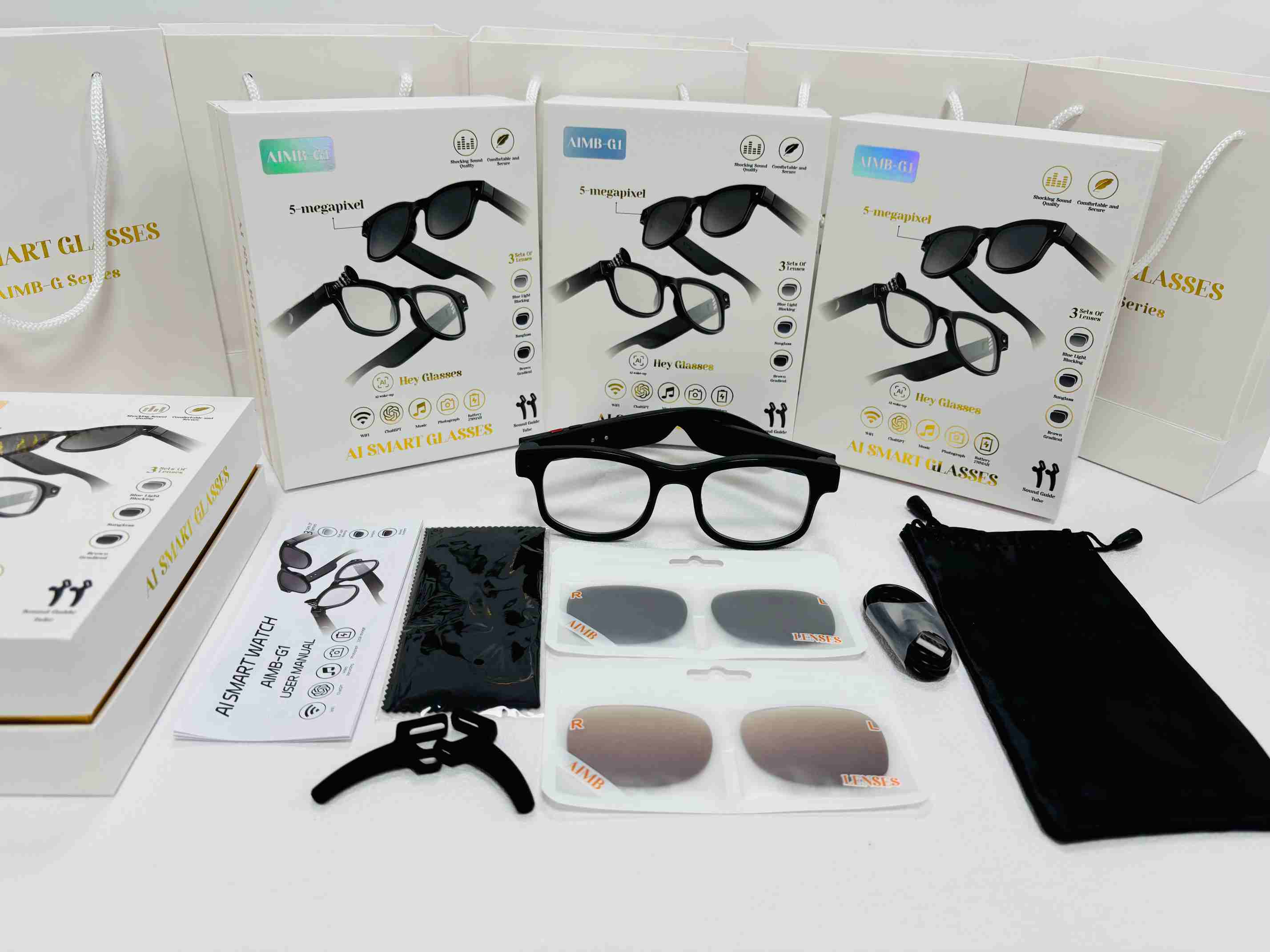 AI smart glasses AIMB G1