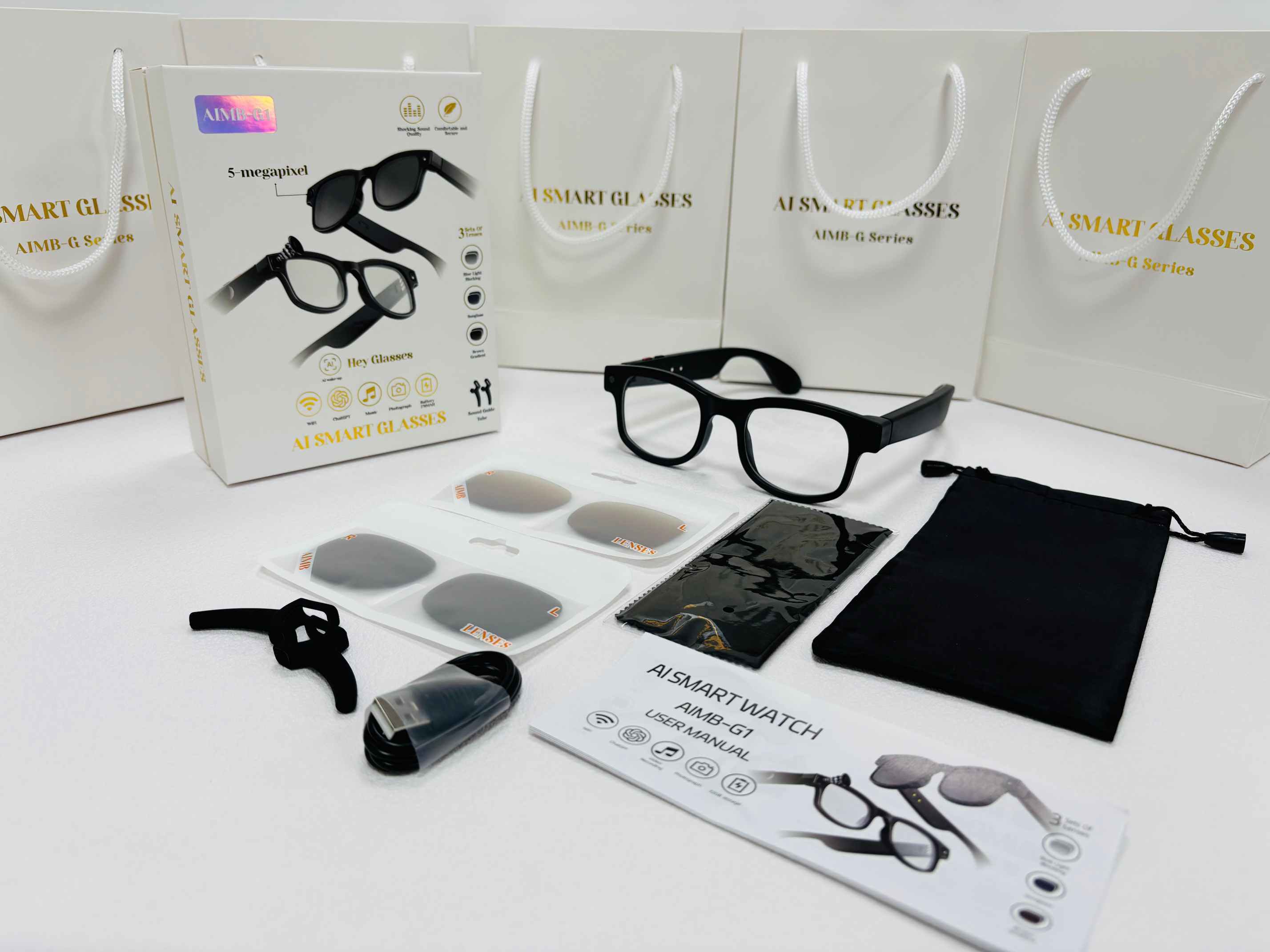 AI smart glasses AIMB G1