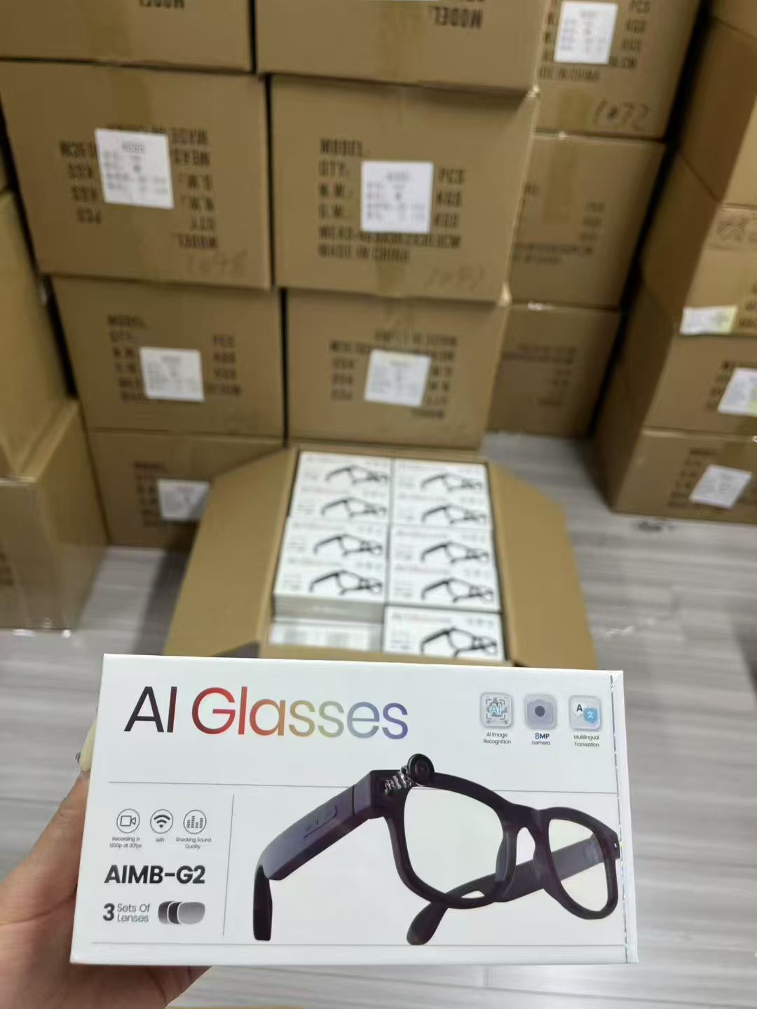 AI smart glasses AIMB G2