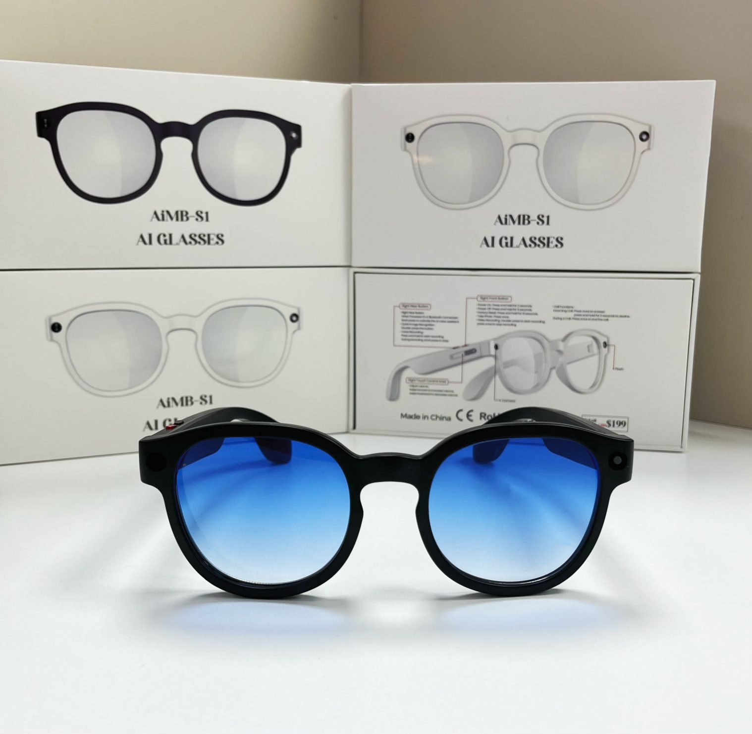 AI smart glasses AIMB S1