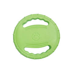 Dog Frisbee EVA handle direction loop foam bite resistant edge grazing training special outdoor flying saucer toys for pets