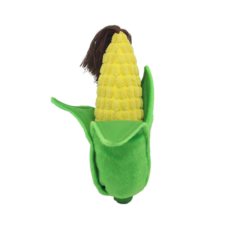 Dog cat puzzle plush toys fruit vegetables corn Bo radish