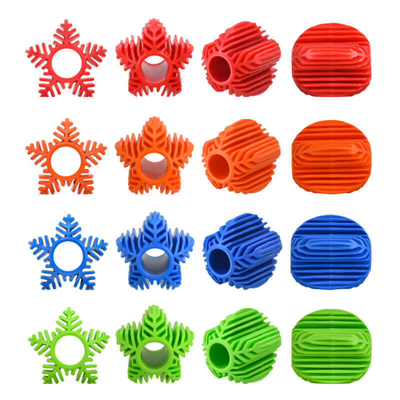 Snow elastic ball chew toy ball bite resistant solid ball rubber puppy toy recovery training