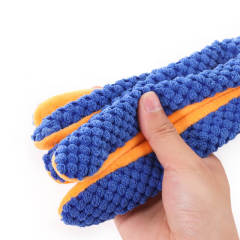 Pet dog chewing cloth toy, bite-resistant plush octopus toy that makes sounds