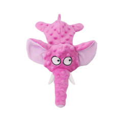 Pet plush toy elephant skin shell, interactive rechargeable paper sound toy for dogs