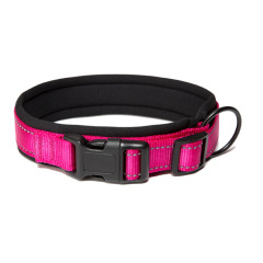 New nylon reflective diving material plastic buckle collar out walking dog neck ring