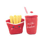 Pet voice toy French Fries hamburger Milkshake cup pizza