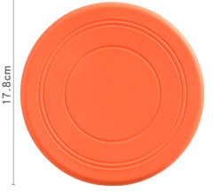 Pet toys Dog Frisbee Pet interactive Training Frisbee Float bite resistant soft Frisbee pet supplies