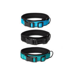 New nylon reflective diving material plastic buckle collar out walking dog neck ring