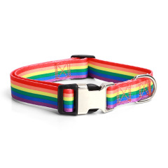 Cool pattern collar can be engraved pet collar