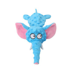 Pet plush toy elephant skin shell, interactive rechargeable paper sound toy for dogs