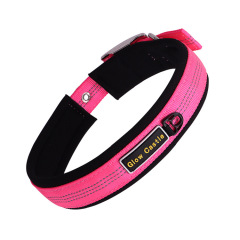 Glow In The Dark Pin Neoprene Design Big Reflective Nylon Wholesale Dog Collar Manufacturer Custom Training For Sale Dog Collar