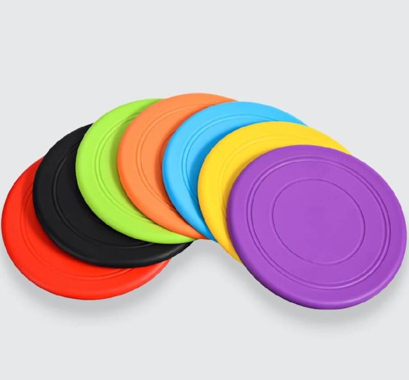 Pet toys Dog Frisbee Pet interactive Training Frisbee Float bite resistant soft Frisbee pet supplies