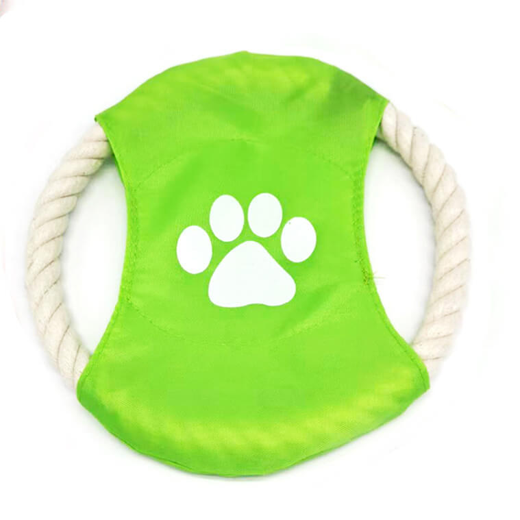 Cotton Rope Pet Frisbee Dog Frisbee Cotton Rope Frisbee Pet Training Frisbee