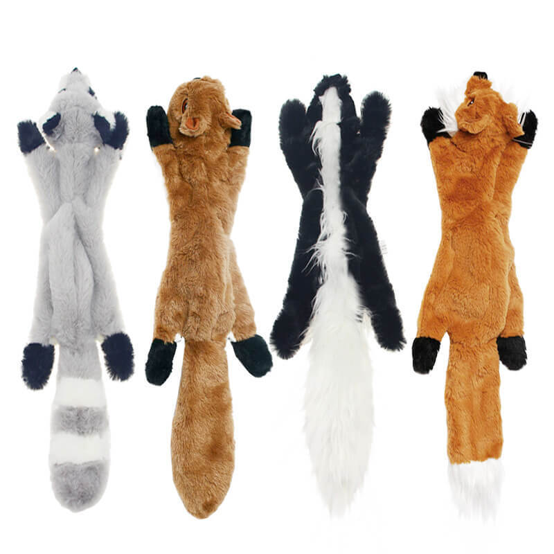 Simulated animal skin toy 45cm pet sounding plush toy