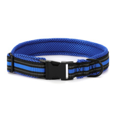 Polyester collar with mesh cloth lining soft carving anti loss
