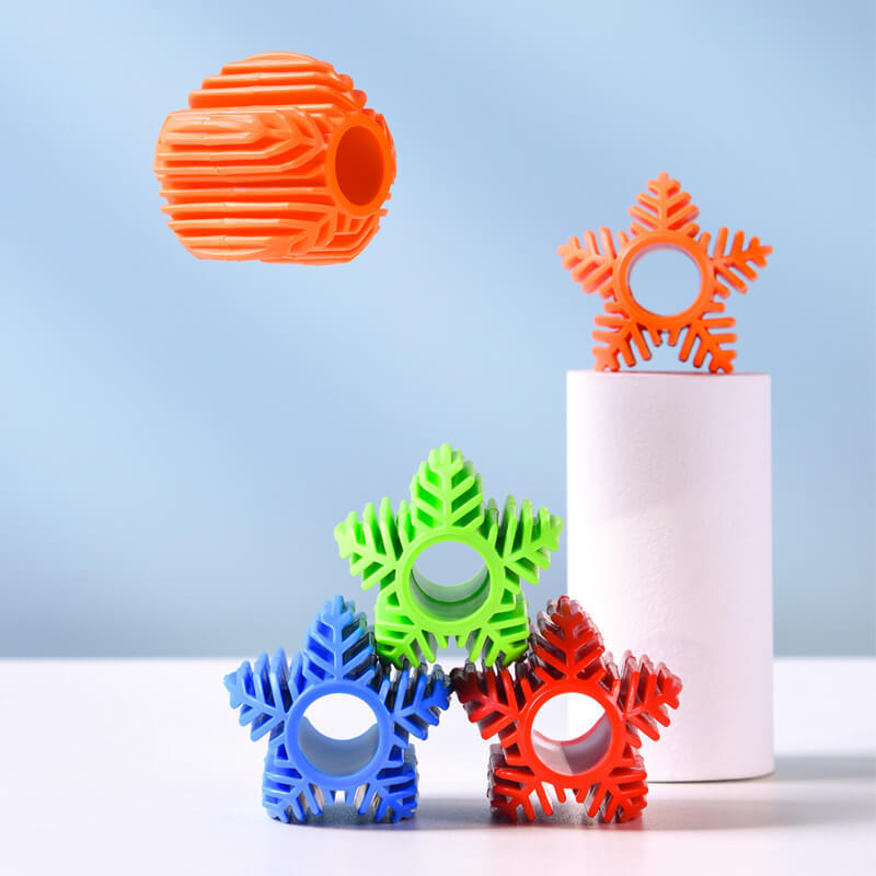 Snow elastic ball chew toy ball bite resistant solid ball rubber puppy toy recovery training