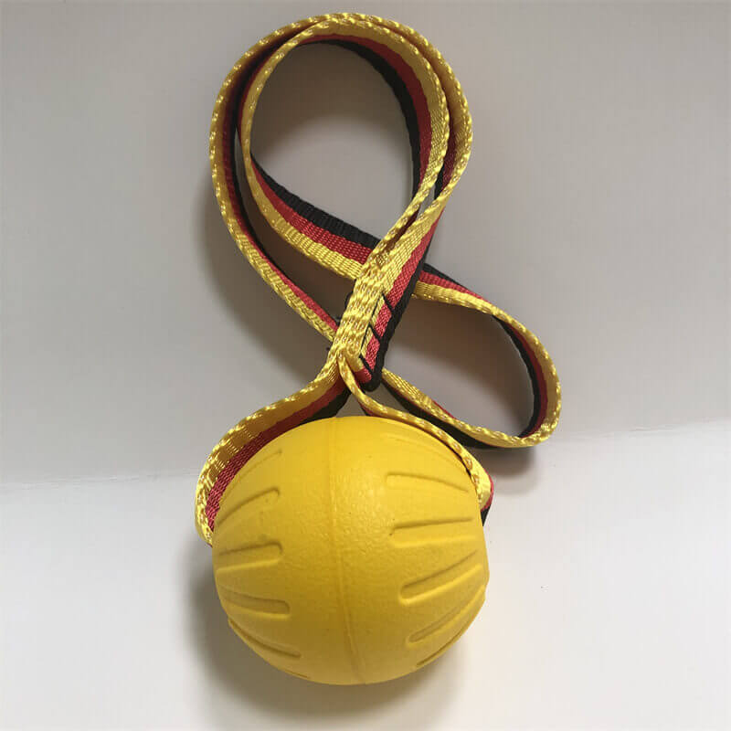 Pet toys bite-resistant vent Frisbee interactive tug-of-war toy pull ring with rope ball floating ball