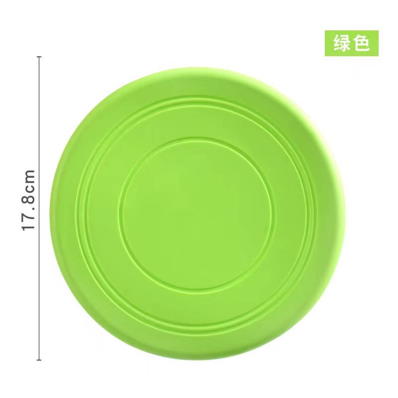 Pet toys Dog Frisbee Pet interactive Training Frisbee Float bite resistant soft Frisbee pet supplies