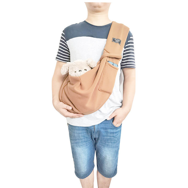 Foldable backpack cat bag, shoulder crossbody outing pet bag