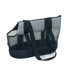 Hot Sale Portable Pet Carrier Bag Breathable Stretch Thick Mesh Oxford Foldable Cat Dog Travel Backpack Shoulder Bags