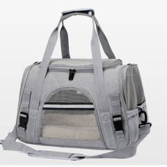 New Pet Bag Portable Cat Bag Dog Outing Bag Messenger Pet Bag Amazon Breathable Pet car bag